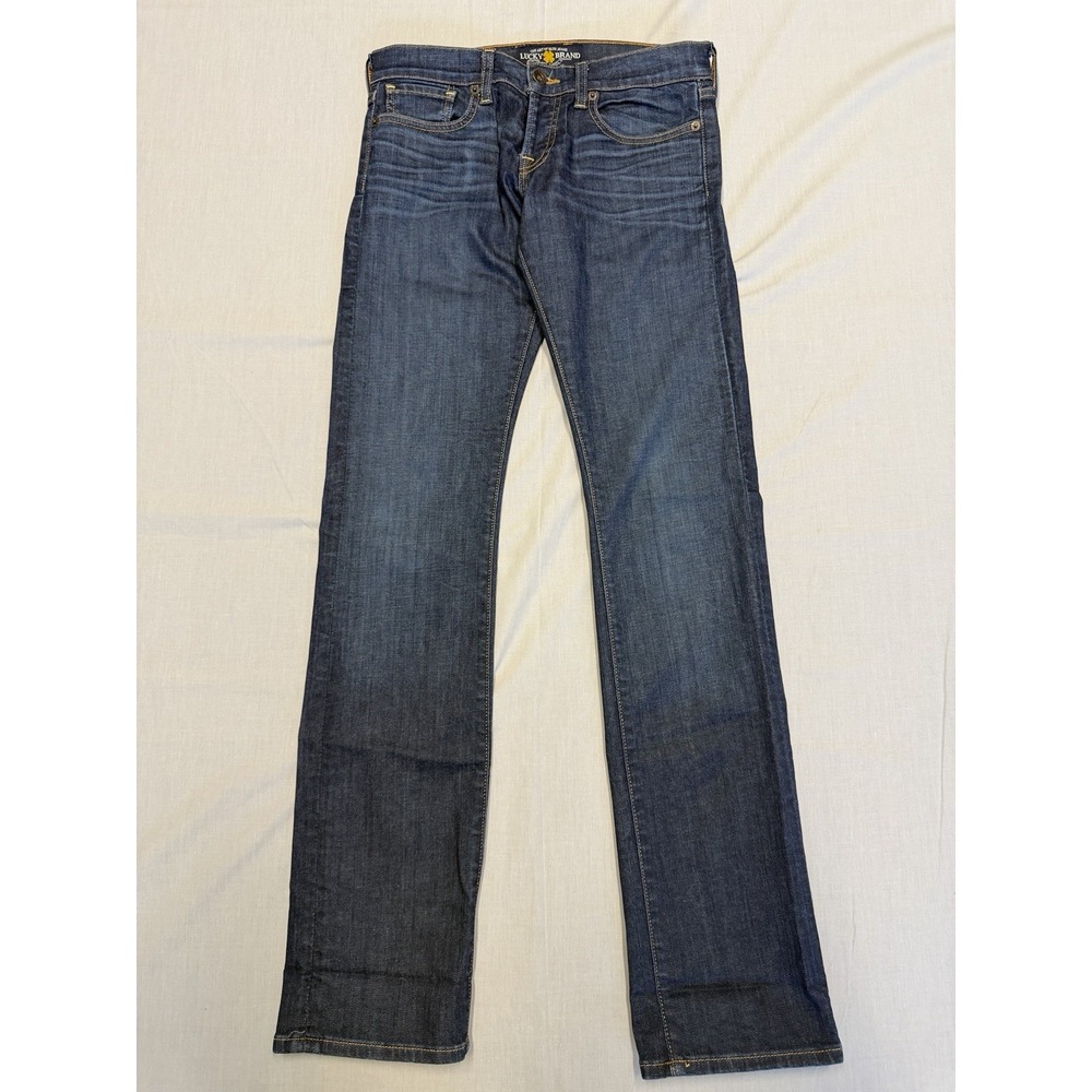 Lucky Brand Sienna Tomboy Cigarette Jeans Womens 0/25 Dark Wash Blue Tapered